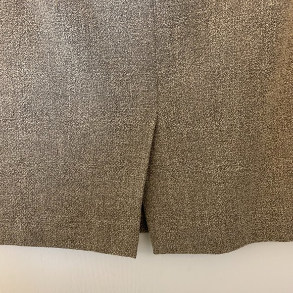 Tan Pencil Skirt (Part of Matching Set/EU 38/waist 28"/length 22") - Picture 5 of 5